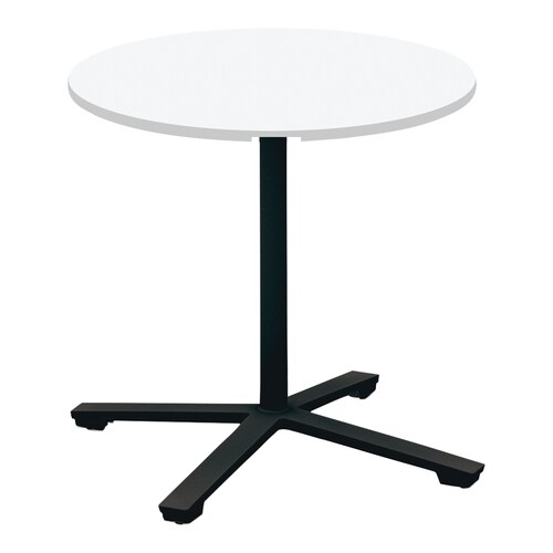 ビエナ フラップ円形単柱塗装黒脚キャスタ直径75W