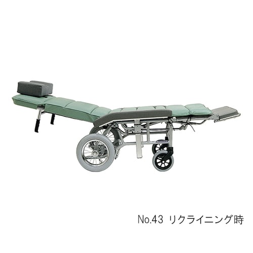 フルリクライニング車椅子RR60NNo.43