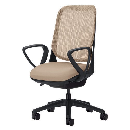 ライド BKフレーム BK脚 Cアーム Sベージュ