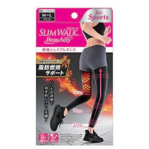 スリムウォーク 燃焼シェイプレギンス M−Lサイズ