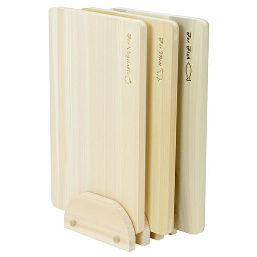 木製まな板 食材毎に切り分け まな板セット