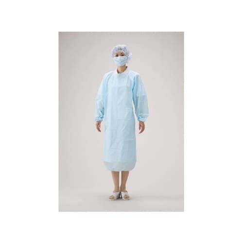 ASPE−F−1 袖付PEエプロン 50枚入