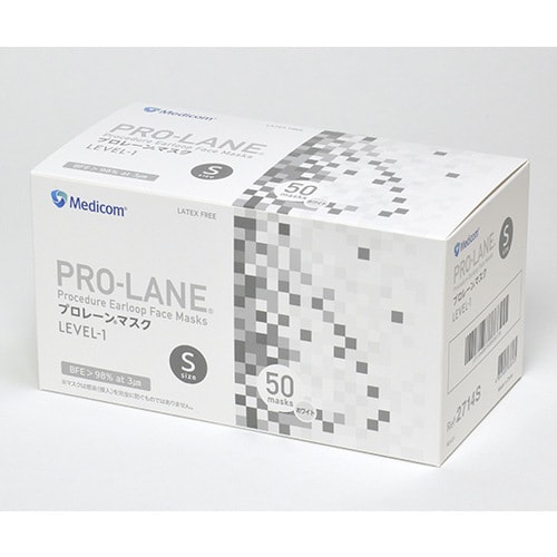プロレーンマスク ホワイト S寸 2714−S