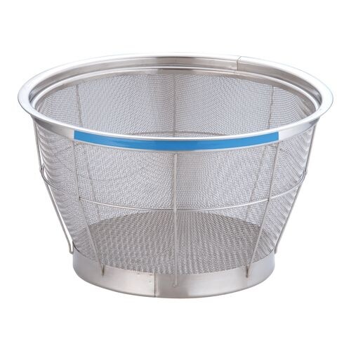 NEWマンモス カラー 深型ざる 30cm ブルー