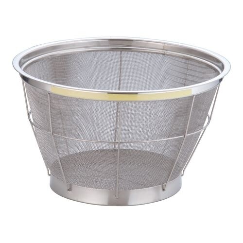 NEWマンモスカラー 深型ざる 33cm イエロー