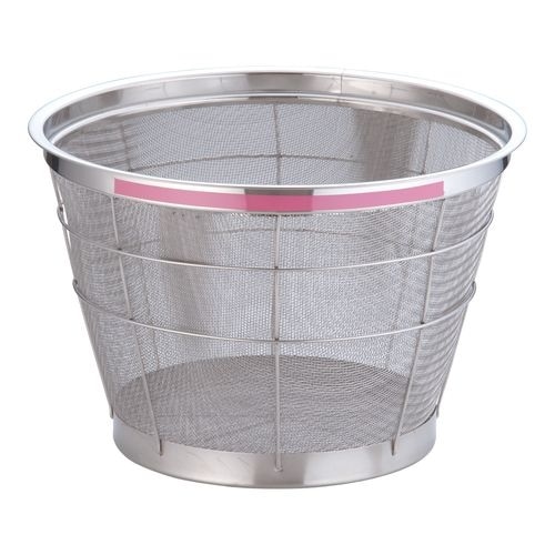 NEWマンモス カラー 深型ざる 35cm ピンク