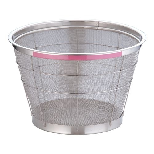 NEWマンモス 深型ざる 37.5cm ピンク