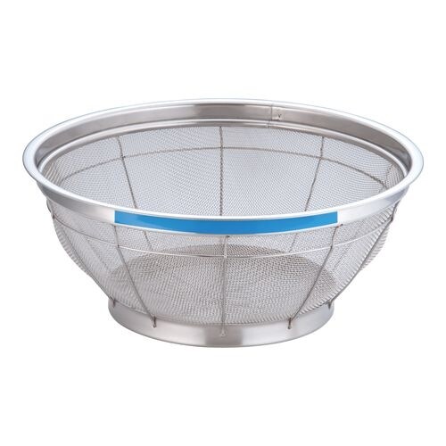 NEWマンモス 浅型ざる 37.5cm ブルー