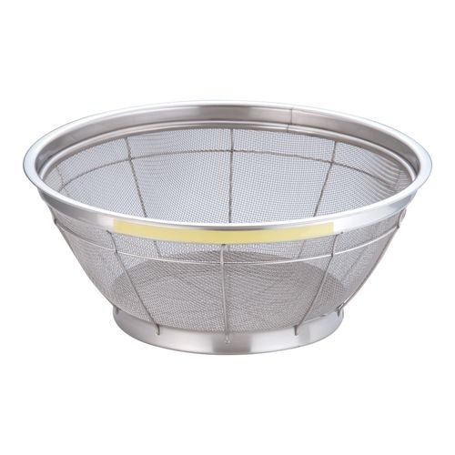 NEWマンモス 浅型ざる 37.5cm イエロー