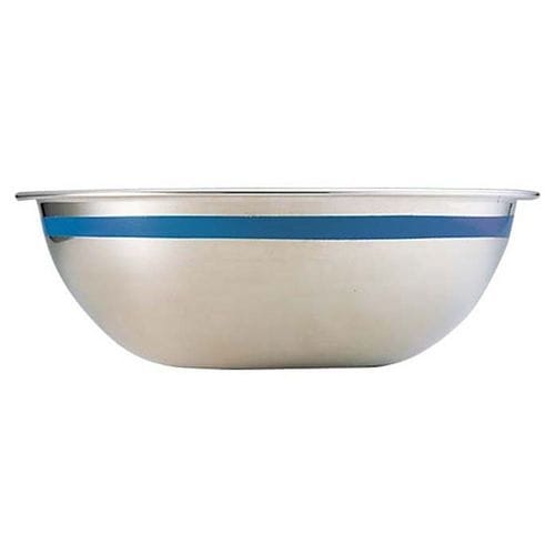 18−8 カラーラインボール 13cm ブルー