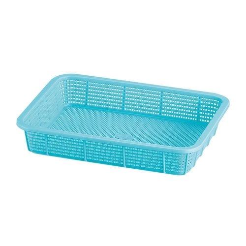 セキスイ 角籠浅型 K−542 中 ブルー