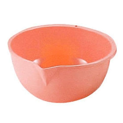 PP片口ボール 目盛付(抗菌) 大 (ピンク)