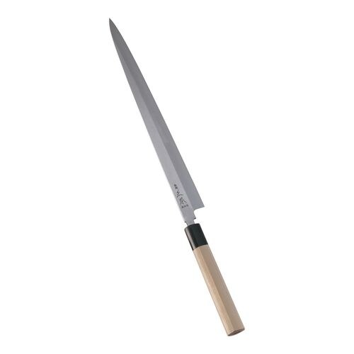 コバルト鋼 フグ引刺身包丁(片刃) 30cm