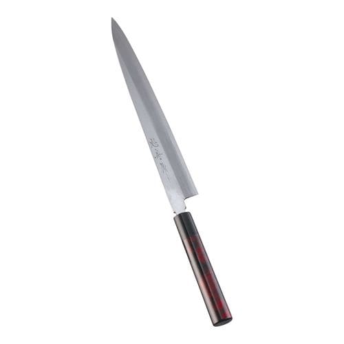 歌舞伎調和庖丁 忠舟 柳刃 27cm 茜