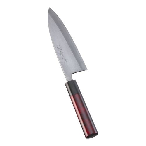 歌舞伎調和庖丁 忠舟 出刃 16.5cm 茜