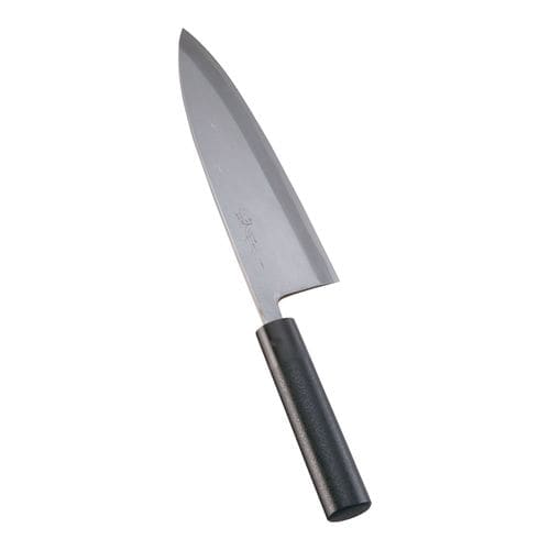 歌舞伎調和庖丁 忠舟 出刃 24cm 黒石目