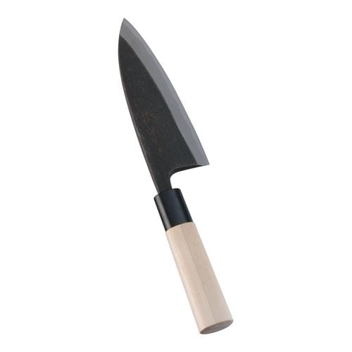 堺 菊守 黒出刃 13.5cm