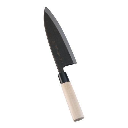 堺 菊守 黒出刃 18cm