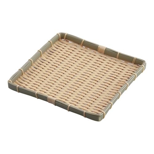 樹脂 身竹角長かご 浅 30号(正角)