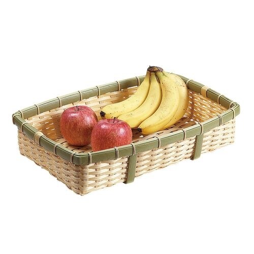 樹脂 身竹角長かご 深 30号