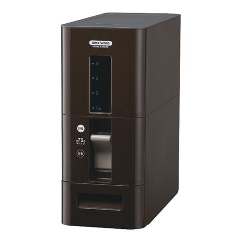 S計量米びつ 7527 ブラウン