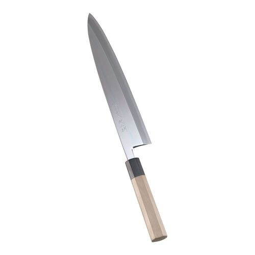 SA佐文 銀三鏡面仕上 身卸 30cm