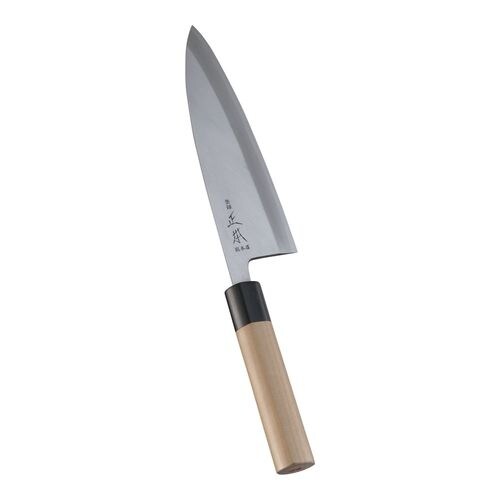 本霞・玉白鋼 出刃庖丁 19.5cm