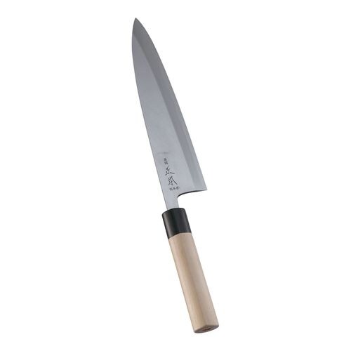 本霞・玉白鋼 相出刃庖丁 24cm