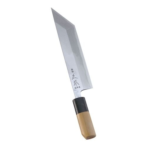 本霞・玉白鋼 鰻サキ庖丁 18cm