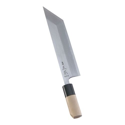 本霞・玉白鋼 鰻サキ庖丁 21cm