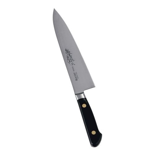 スウェーデン鋼(花彫刻入)牛刀 No112M 21