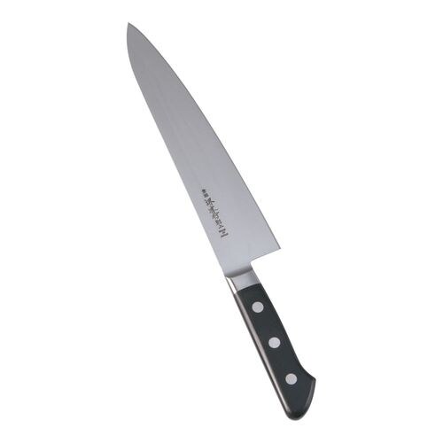 堺孝行 日本鋼(ツバ付)牛刀 21cm