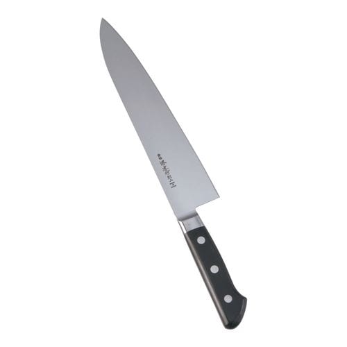 堺孝行 日本鋼(ツバ付)牛刀 24cm