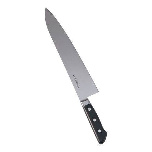 堺孝行 日本鋼(ツバ付)牛刀 30cm