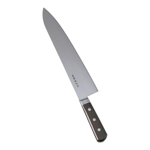 堺孝行 日本鋼(ツバ付)洋出刃 30cm