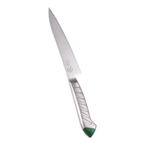 龍治 ステンカラー ペティーナイフ 15 グリーン