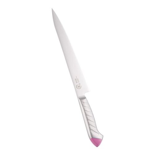 龍治 ステンカラー 筋引 24cm ピンク