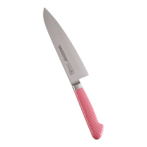 抗菌カラー庖丁 牛刀 18 MGK−180 ピンク