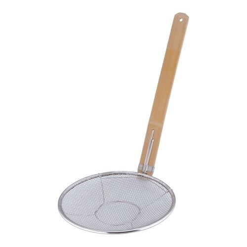 18−8竹柄そば揚 立柄 24cm