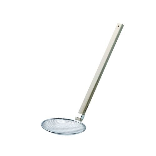 ステンレス 木柄そば揚 18cm