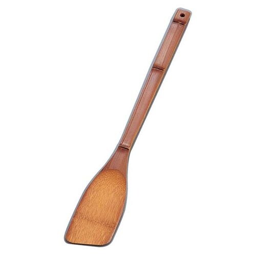 竹製 釜ベラ 三角型