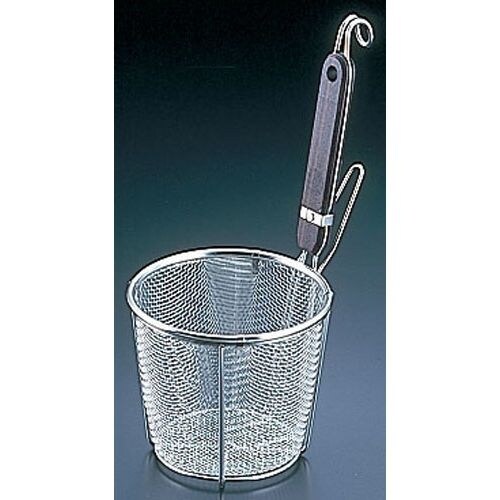 SA18−8ローズ柄 底平煮ざる