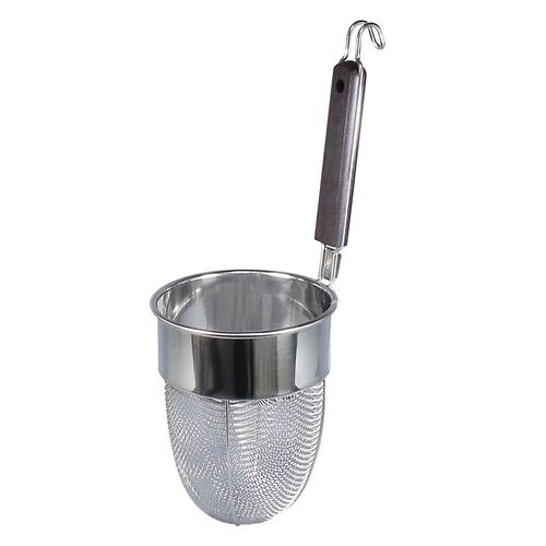 フジボシ 強力深型ローズ柄てぼ 底丸