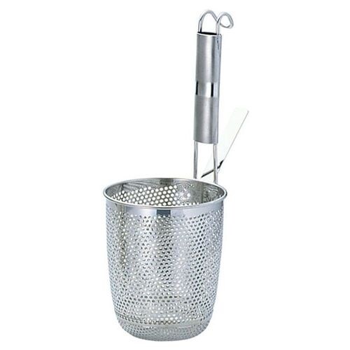 エコクリーン パイプ柄パンチング丸底てぼ S ST