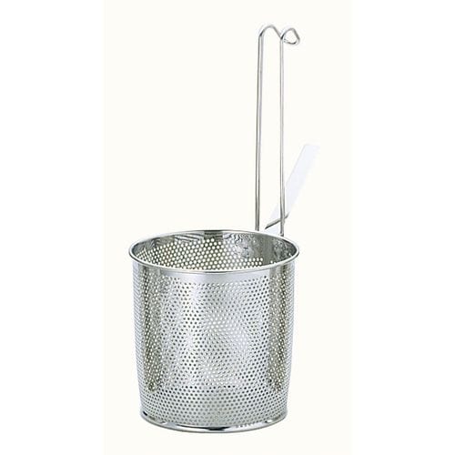 UK18−8パンチング共柄底平煮ざる 小