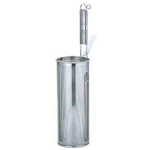 18−8パイプ柄パンチング スパゲッティてぼ 深型