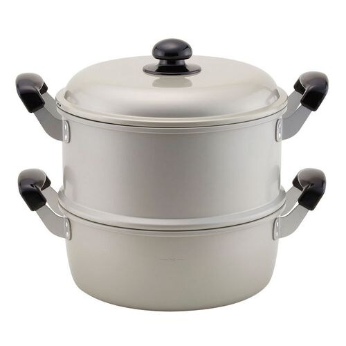 アルマイト ゆうげ紀行 蒸し器セット 30cm