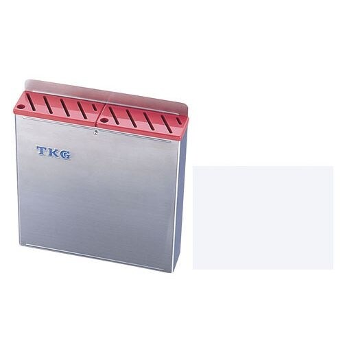 STプラ板付カラーナイフラック 大 Aタイプ 赤