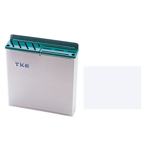 STプラ板付カラーナイフラック 大 ABタイプ 緑