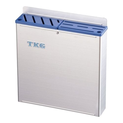 STプラ板付カラーナイフラック 大 ABタイプ 青